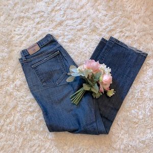 EUC Red Engine jeans